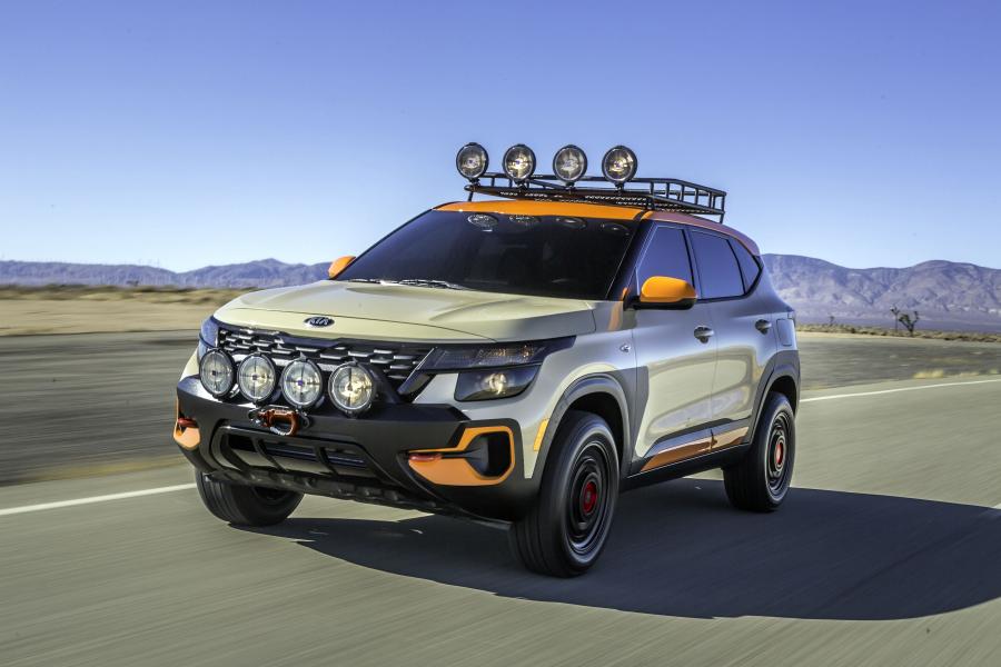  Kia Seltos X-Line Trail Attack Concept 2019 года  (фото 6 из 18)
